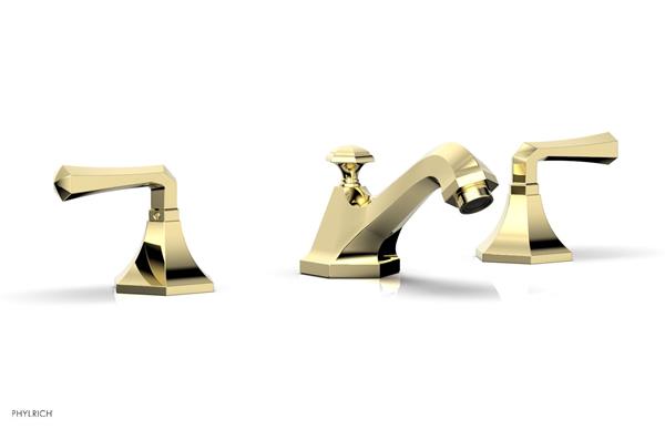Phylrich - Le Verre & La Crosse Widespread Faucet - Lever Handles