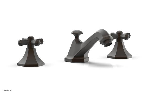 Phylrich - Le Verre & La Crosse Widespread Faucet - Cross Handles