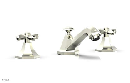 Phylrich - Le Verre & La Crosse Widespread Faucet - Cross Handles