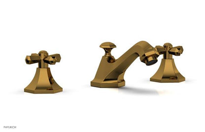 Phylrich - Le Verre & La Crosse Widespread Faucet - Cross Handles