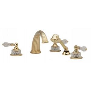 Phylrich - Regent Deck Mounted Tub Set W/Hand Shower - Trim Only