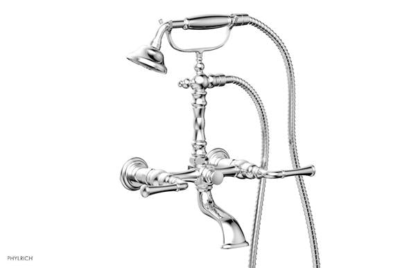 Phylrich - 3 Ring Exposed Tub & Hand Shower