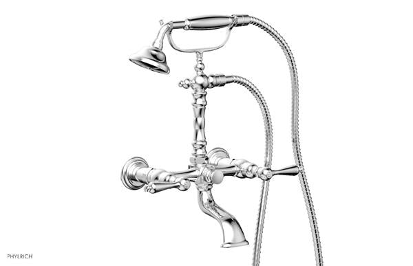Phylrich - Revere & Savannah Exposed Tub & Hand Shower - Lever Handle
