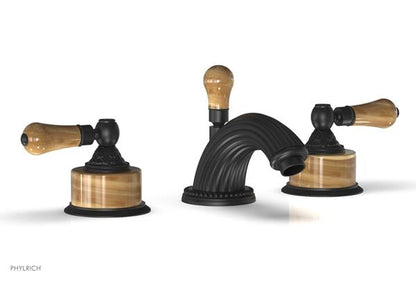 Phylrich - Versailles Widespread Lavatory Faucet - Montaione Brown Onix Handle
