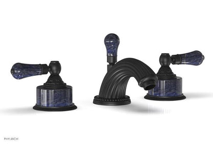 Phylrich - Versailles Widespread Lavatory Faucet - Bleu Sodalite Handle