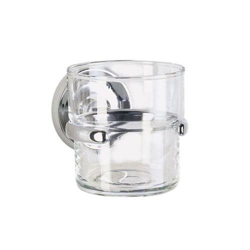 Smedbo - Villa Holder With Clear Glass Tumbler