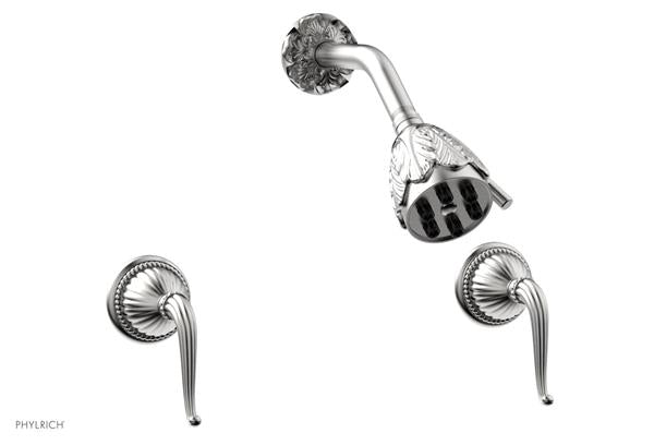 Phylrich - Georgian & Barcelona Two Handle Shower Set - Lever Handles