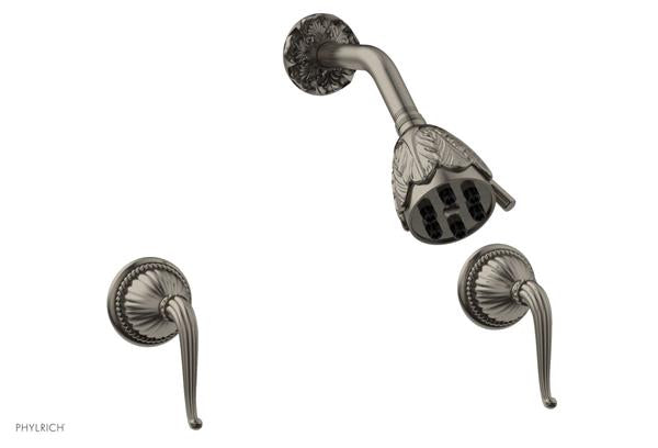 Phylrich - Georgian & Barcelona Two Handle Shower Set - Lever Handles