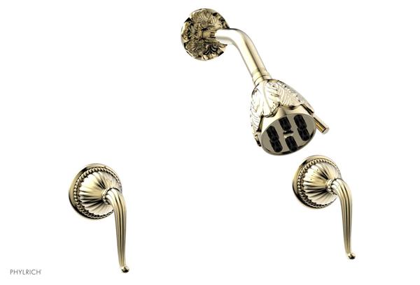 Phylrich - Georgian & Barcelona Two Handle Shower Set - Lever Handles