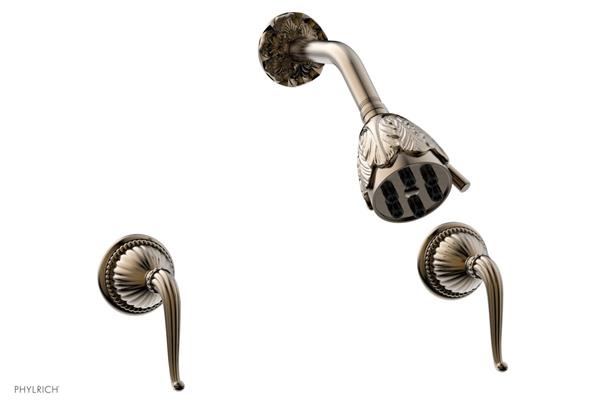 Phylrich - Georgian & Barcelona Two Handle Shower Set - Lever Handles
