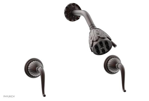 Phylrich - Georgian & Barcelona Two Handle Shower Set - Lever Handles