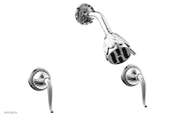Phylrich - Georgian & Barcelona Two Handle Shower Set - Lever Handles