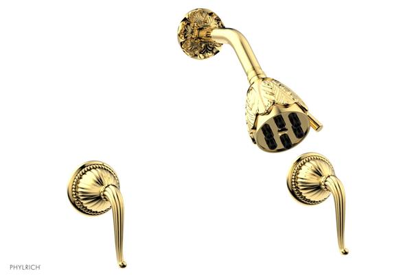Phylrich - Georgian & Barcelona Two Handle Shower Set - Lever Handles