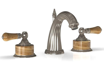 Phylrich - Versailles Lavatory Faucet - Mont Brown Onyx Handle