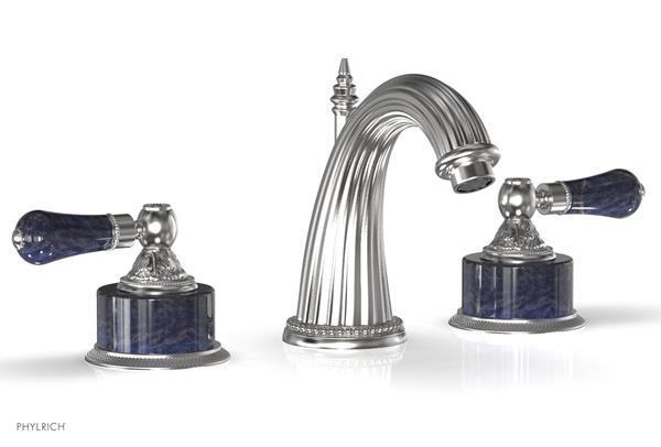 Phylrich - Versailles Lavatory Faucet - Bleu Sodalite Handle