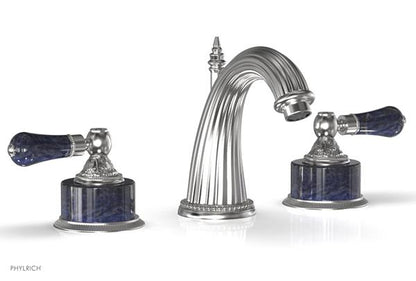 Phylrich - Versailles Lavatory Faucet - Bleu Sodalite Handle