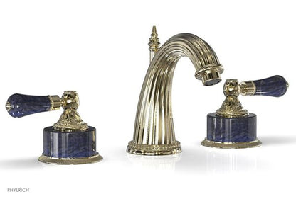 Phylrich - Versailles Lavatory Faucet - Bleu Sodalite Handle