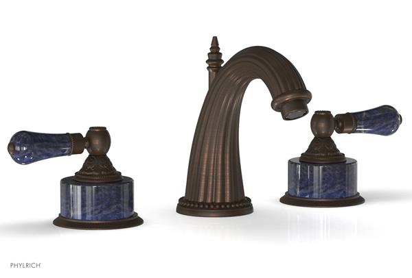 Phylrich - Versailles Lavatory Faucet - Bleu Sodalite Handle