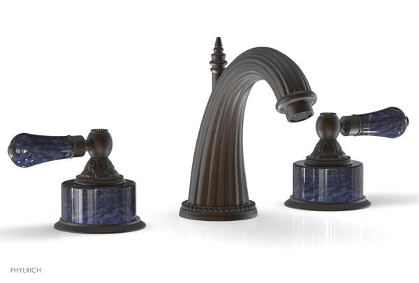 Phylrich - Versailles Lavatory Faucet - Bleu Sodalite Handle