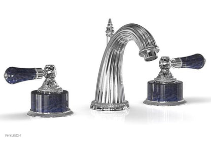 Phylrich - Versailles Lavatory Faucet - Bleu Sodalite Handle