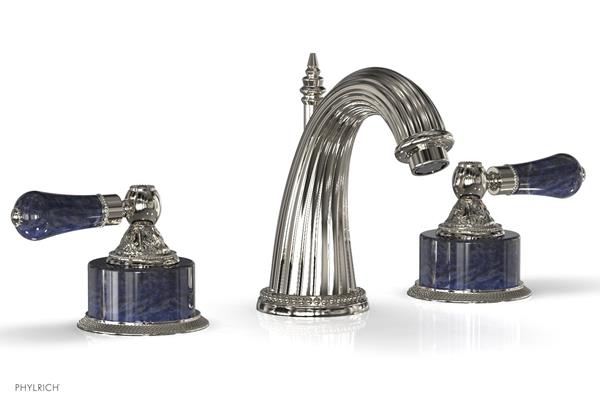 Phylrich - Versailles Lavatory Faucet - Bleu Sodalite Handle