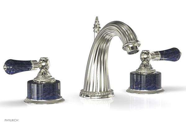 Phylrich - Versailles Lavatory Faucet - Bleu Sodalite Handle
