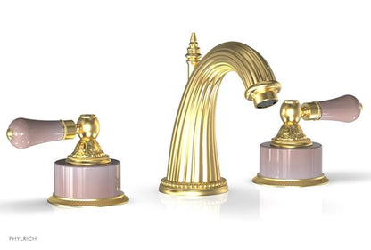 Phylrich - Versailles Lavatory Faucet - Pers Pink Onyx Handle