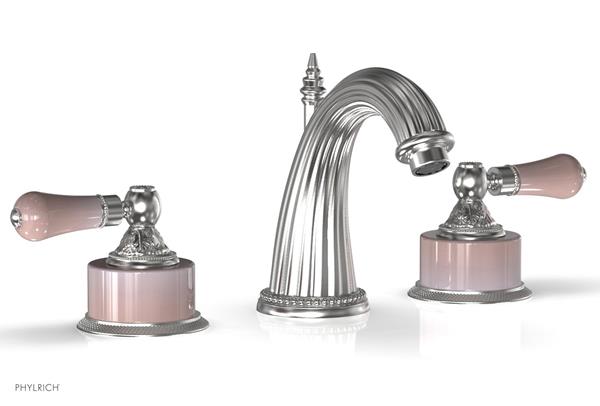 Phylrich - Versailles Lavatory Faucet - Pers Pink Onyx Handle