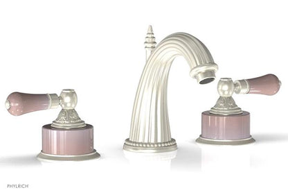 Phylrich - Versailles Lavatory Faucet - Pers Pink Onyx Handle