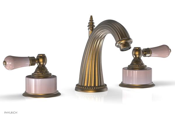 Phylrich - Versailles Lavatory Faucet - Pers Pink Onyx Handle