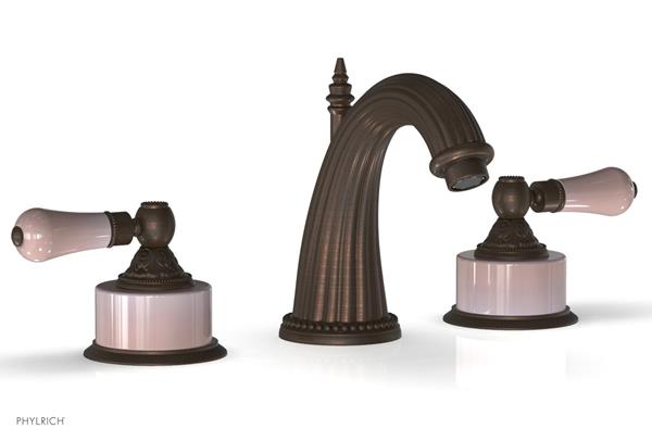 Phylrich - Versailles Lavatory Faucet - Pers Pink Onyx Handle