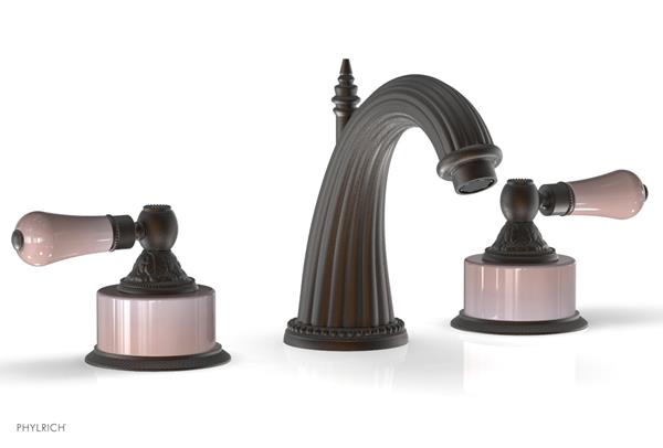 Phylrich - Versailles Lavatory Faucet - Pers Pink Onyx Handle
