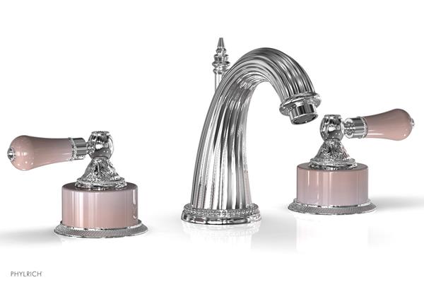 Phylrich - Versailles Lavatory Faucet - Pers Pink Onyx Handle