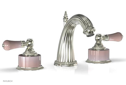 Phylrich - Versailles Lavatory Faucet - Pers Pink Onyx Handle