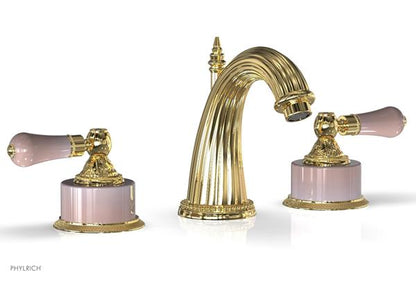 Phylrich - Versailles Lavatory Faucet - Pers Pink Onyx Handle