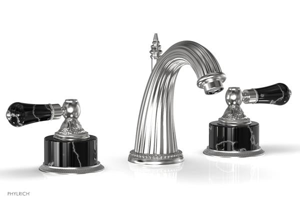 Phylrich - Versailles Widespread Faucet - Frienze Black Onyx