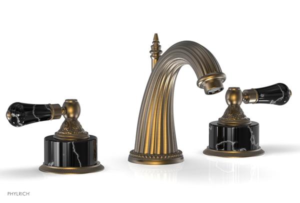 Phylrich - Versailles Widespread Faucet - Frienze Black Onyx