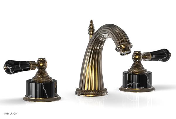 Phylrich - Versailles Widespread Faucet - Frienze Black Onyx