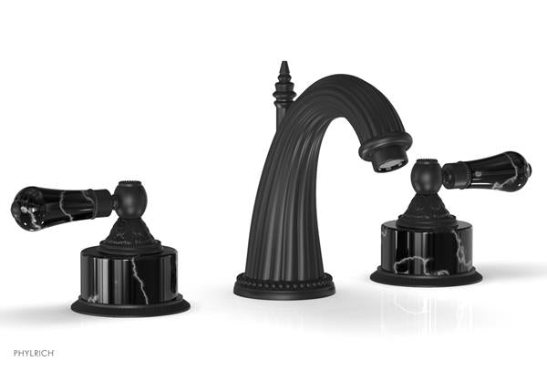 Phylrich - Versailles Widespread Faucet - Frienze Black Onyx