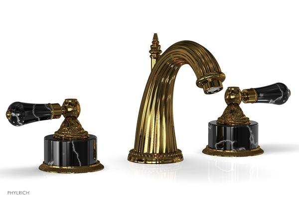 Phylrich - Versailles Widespread Faucet - Frienze Black Onyx