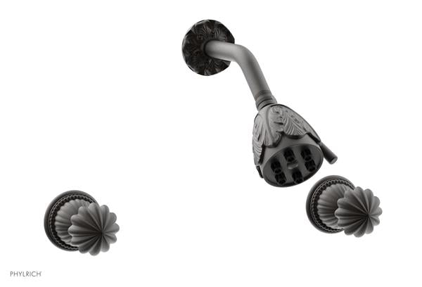 Phylrich - Georgian & Barcelona Two Handle Shower Set - Round Handles