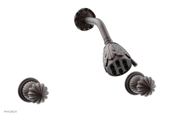 Phylrich - Georgian & Barcelona Two Handle Shower Set - Round Handles