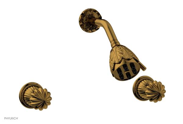 Phylrich - Georgian & Barcelona Two Handle Shower Set - Round Handles