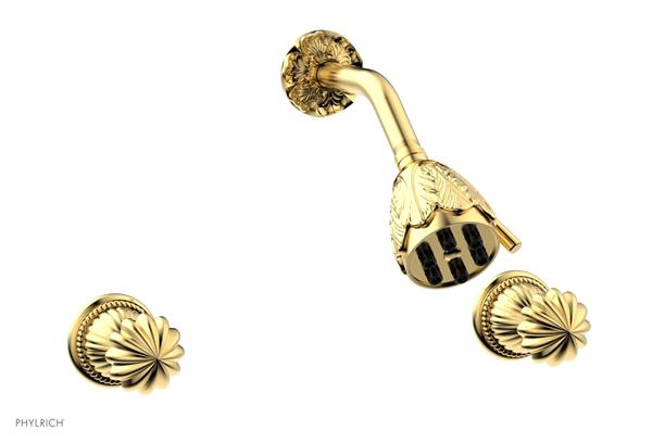 Phylrich - Georgian & Barcelona Two Handle Shower Set - Round Handles