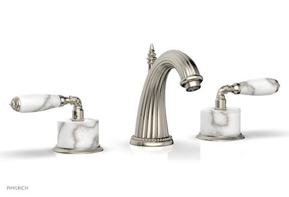 Phylrich - Valencia Widespread Faucet White Marble Accents