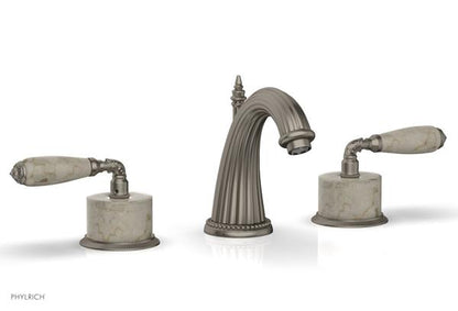 Phylrich - Valencia Widespread Faucet Beige Marble Accents