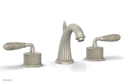 Phylrich - Valencia Widespread Faucet Beige Marble Accents