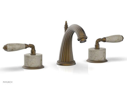 Phylrich - Valencia Widespread Faucet Beige Marble Accents