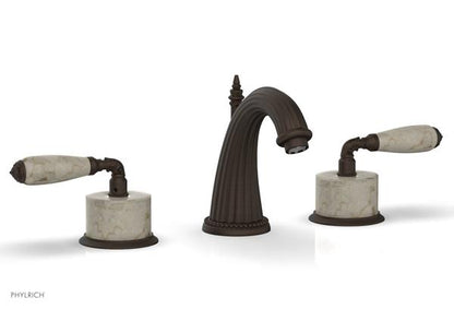 Phylrich - Valencia Widespread Faucet Beige Marble Accents
