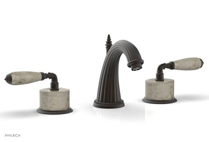 Phylrich - Valencia Widespread Faucet Beige Marble Accents